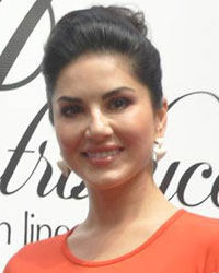 Sunny Leone at Walmart store to promote her new perfume brand 'Lust'