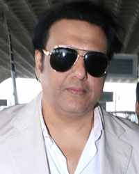 Govinda snapped at airport