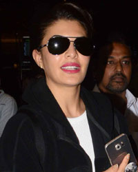 Jacqueline Fernandez snapped at airport