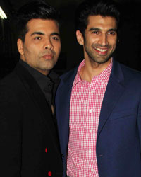 Karan Johar and Aditya Roy Kapoor