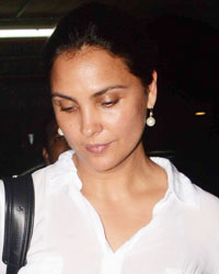 Lara Dutta snapped at airport