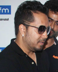 Mika Singh during a meet and greet session at 92.7 BIG FM for his newly released single Chhori