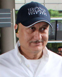 Anupam Kher snapped at airport