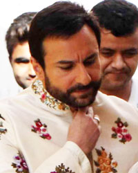 Saif Ali Khan snapped at Mehboob Studio