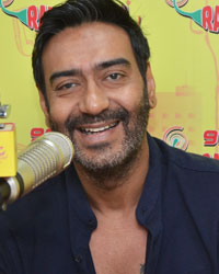 Ajay Devgn at Radio Mirchi topromote Shivaay