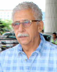 Naseeruddin Shah snapped at airport