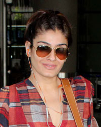 Raveena Tandon snapped at airport