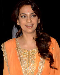 Juhi Chawla snapped at airport