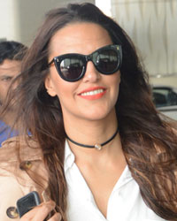 Neha Dhupia snapped at airport