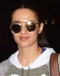 Surveen Chawla snapped at airport