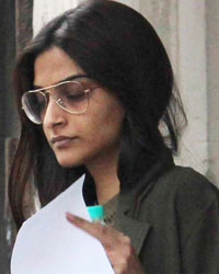 Sonam Kapoor snapped at Skinfiniti Clinic