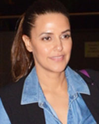 Neha Dhupia snapped at airport