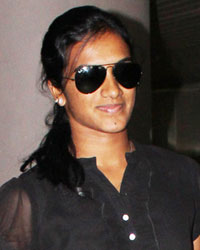 PV Sindhu snapped at airport