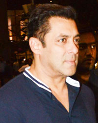 Salman Khan at sirport