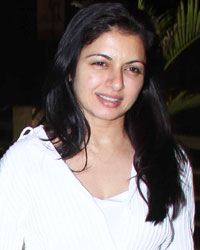 Himalya and Bhagyashree snapped at PVR, Juhu