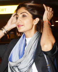 Shilpa Shetty snapped at airport