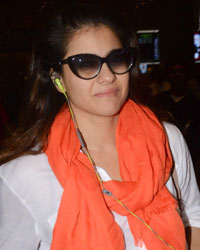 Kajol snapped at airport