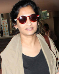 Gauri Shinde snapped at airport