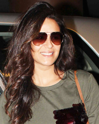 Mona Singh snapped at aiport