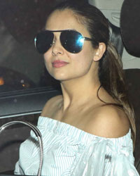 Amrita Arora snapped at Kareena Kapoor's residence