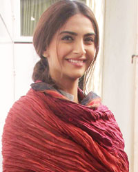 Sonam Kapoor and other Celebs Snapped at Mehboob studio