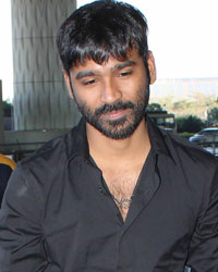 Dhanush snapped at airport