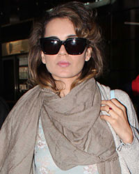 Kangana Ranaut snapped at airport