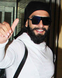 Ranveer Singh snapped at airport