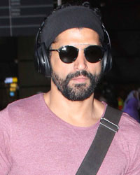 Farhan Akhtar snapped at airport