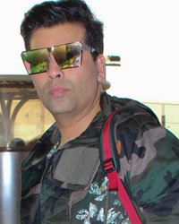 Karan Johar snapped at airport