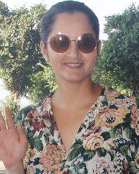 Sania Mirza snapped at airport