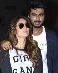 Arjun Kapoor and Kareena Kapoor spotted at Mehboob Studio