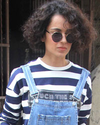 Kangana Ranaut in Bandra