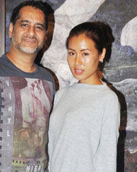 Fashion Photographer Vikram Bawa with Friend at Osianama Womenhood Art Exhibition-The Battle To Be Thyself