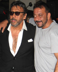 Jackie Shroff meet Sanjay Dutt at his residence