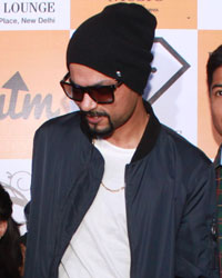 Singer and Rap Artist Bohemia at launch of Latest Clothing Brand KDM CLOTHING Designed by BHOHEMIA and at press interaction , in New Delhi