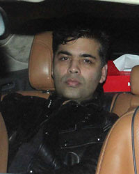 Karan Johar spotted at Manish Malhotra house