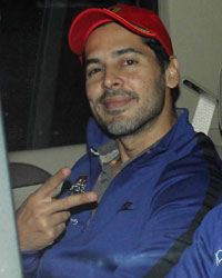 Dino Morea spotted at Mumbai airport