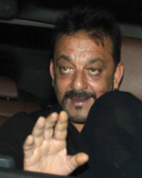 Sanjay Dutt spotted with family and friends