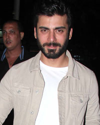 Fawad Khan spotted at airport