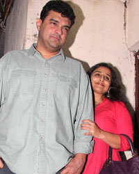 Vidya Balan with Husband and Bobby Deol with friends spotted at PVR Mumbai