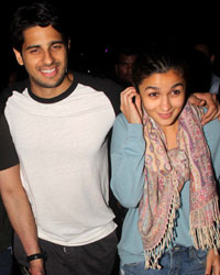 Siddharth Malhotra, Fawad Khan and Alia Bhatt spotted in Versova