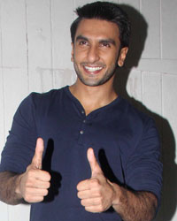 Ranveer Singh spotted at Mehboob Studio