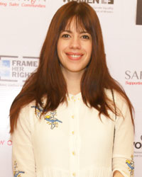 Kalki Koechlin at celebration of 100th Year of International Women's day organised by PVR Nest , in New Delhi