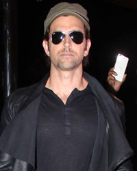 Hrithik Roshan spotted at Mumbai Airport