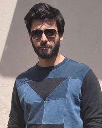 Fawad Khan Promote film kapoor and sons spotted at mehboob studio