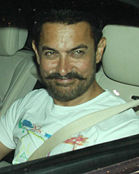 Aamir Khan Snapped at Kareena Kapoor House