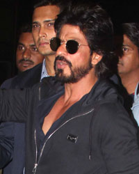 Shahrukh Khan departure for TOIFA, spotted at Mumbai international airport