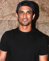 Sushant Singh Rajput at Special screening of film 'Kapoor and Sons'