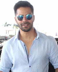 Varun Dhawan leaves for TOIFA to be held in Dubai, in Mumbai